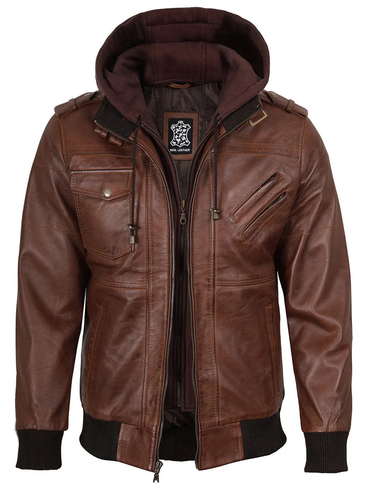 William | Luxury Genuine Lambskin Men's Jacket-Metro Lane Plaza