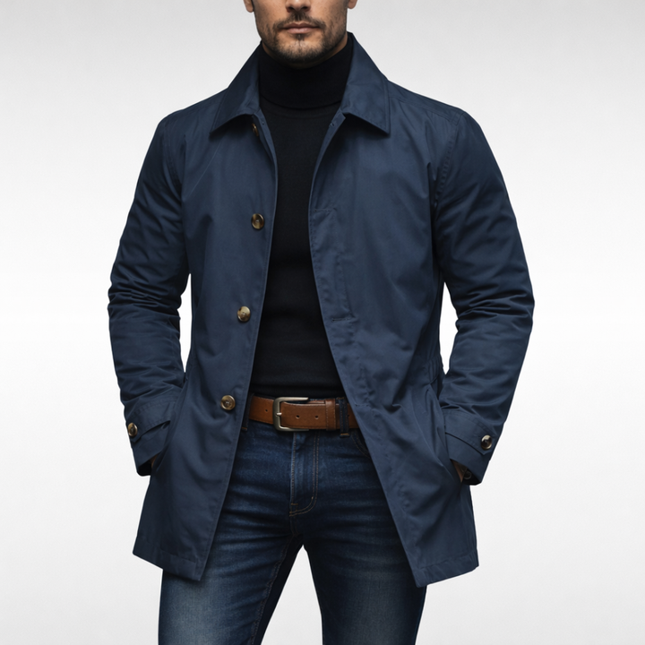 Hudson | Lightweight Weather-Resistant Men's Jacket-Metro Lane Plaza