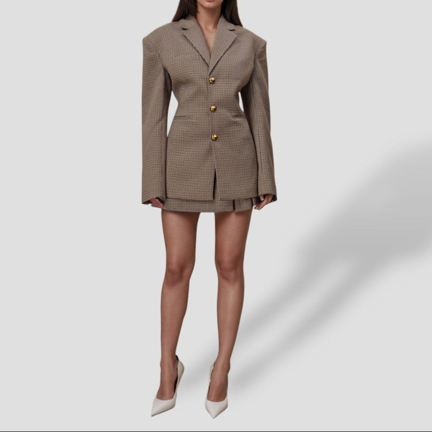 Women's Longline Vintage Blazer