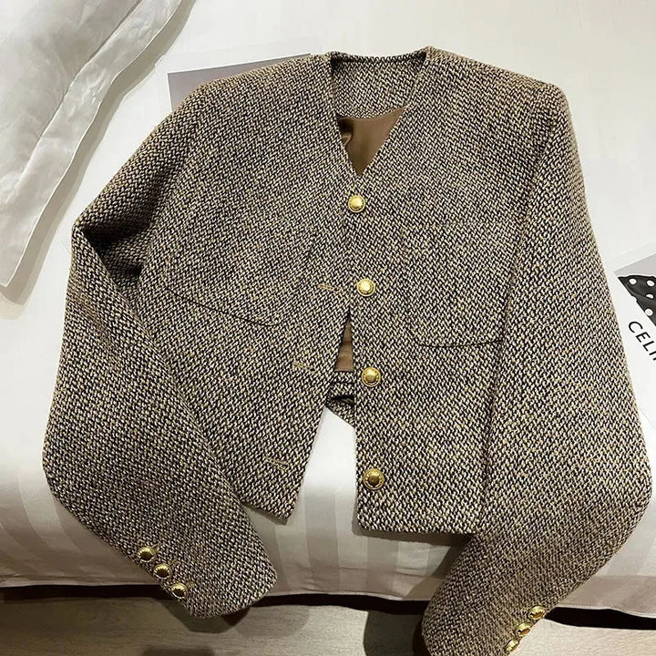 Women's Cropped Blazer for Stylish Outfits
