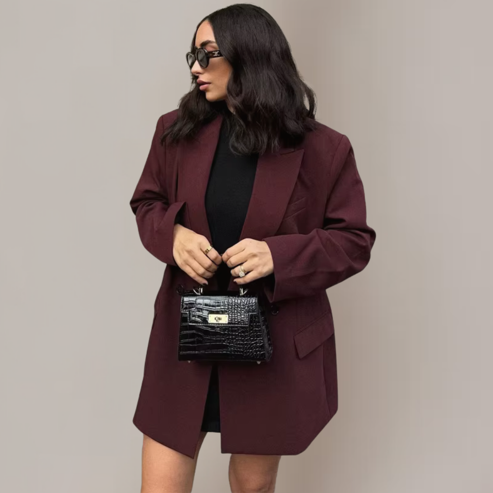 Women's Smart-Casual Tailored Blazer Jacket