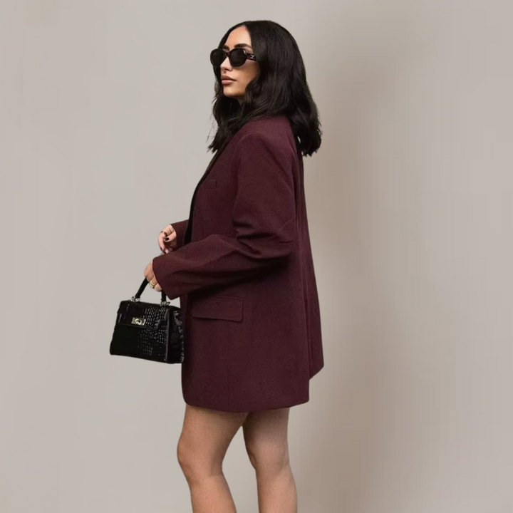 Women's Smart-Casual Tailored Blazer Jacket