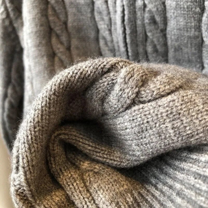 Women's Cotton Zipper Sweater-Metro Lane Plaza