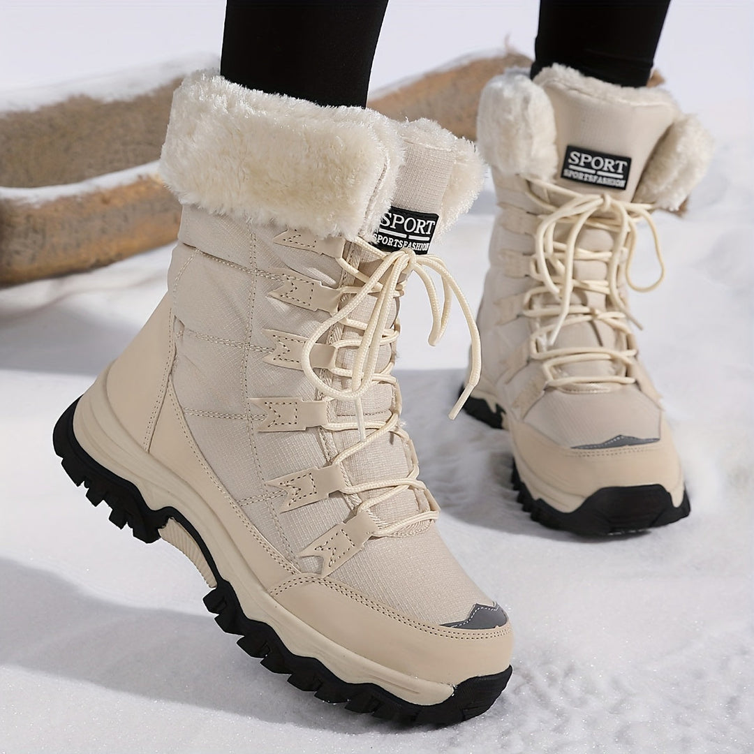 Women's Waterproof Winter Boots – Cozy and Casual for Cold Weather-Metro Lane Plaza