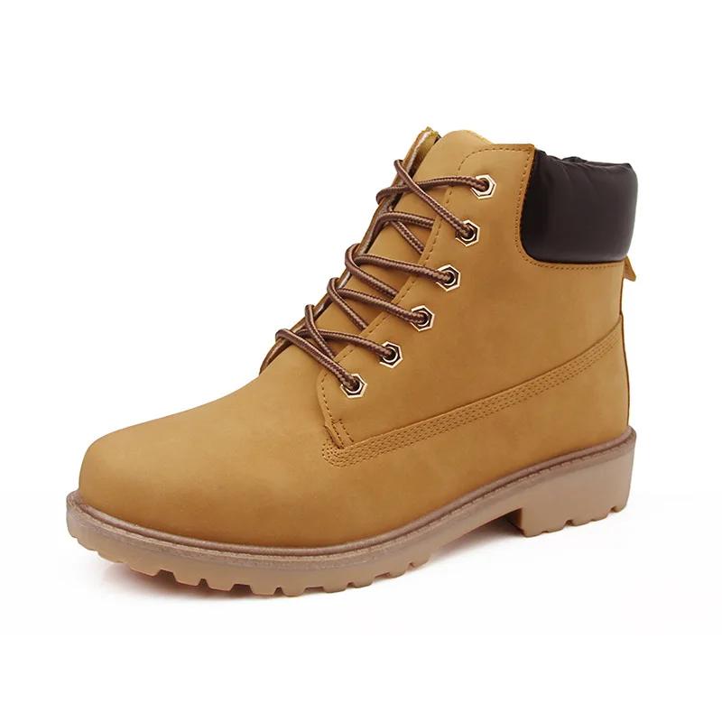 Botas de trabalho para mulher com atacadores