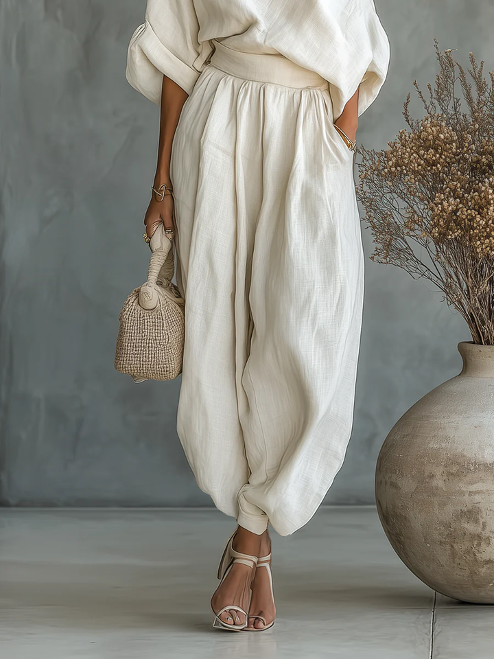 Ashley | Women's Off-Shoulder Two-Piece Set-Metro Lane Plaza
