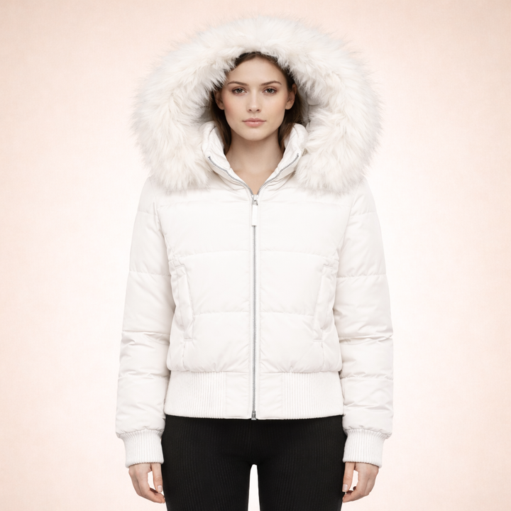 Aurielle | Women's Padded Stylish Winter Jacket-Metro Lane Plaza