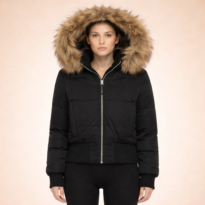 Aurielle | Women's Padded Stylish Winter Jacket-Metro Lane Plaza