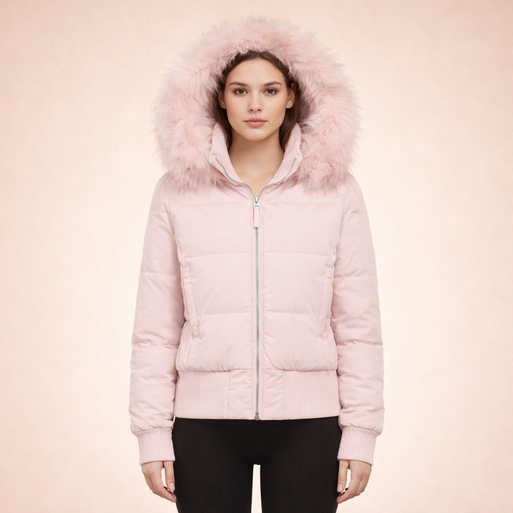 Aurielle | Women's Padded Stylish Winter Jacket-Metro Lane Plaza