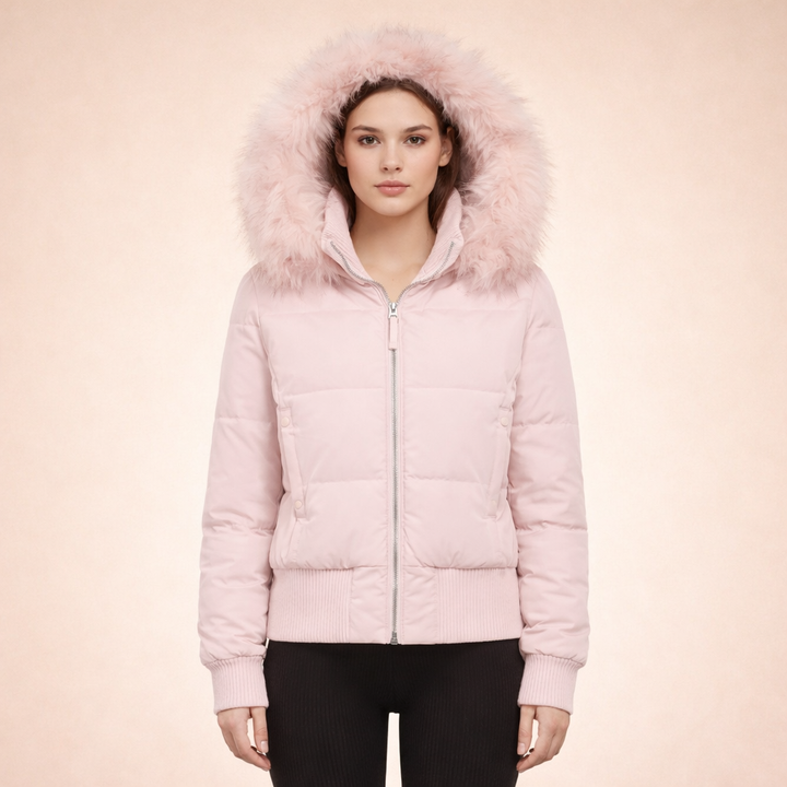 Aurielle | Women's Padded Stylish Winter Jacket-Metro Lane Plaza