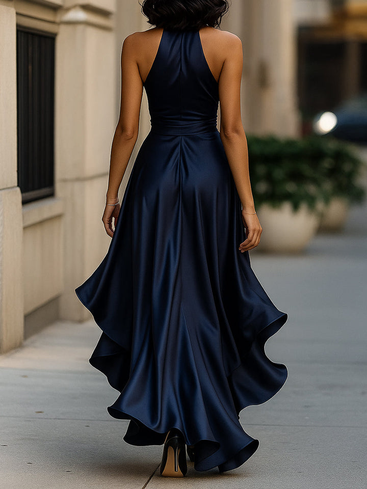 Madison | Women's Trendy Wrap Evening Maxi Dress-Metro Lane Plaza