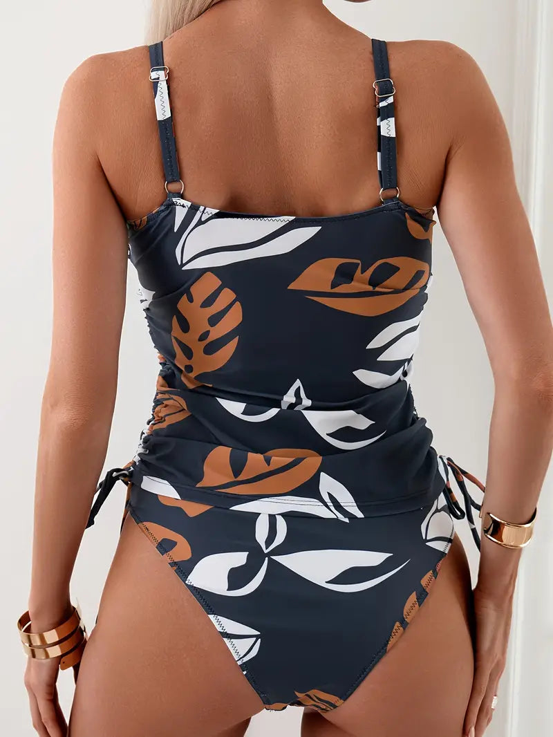 Zelira | Women's Flattering Comfort Tankini Set-Metro Lane Plaza