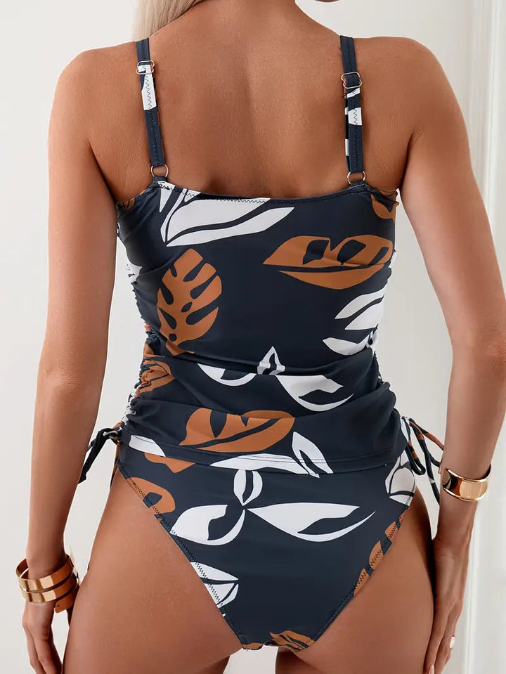 Zelira | Women's Flattering Comfort Tankini Set-Metro Lane Plaza