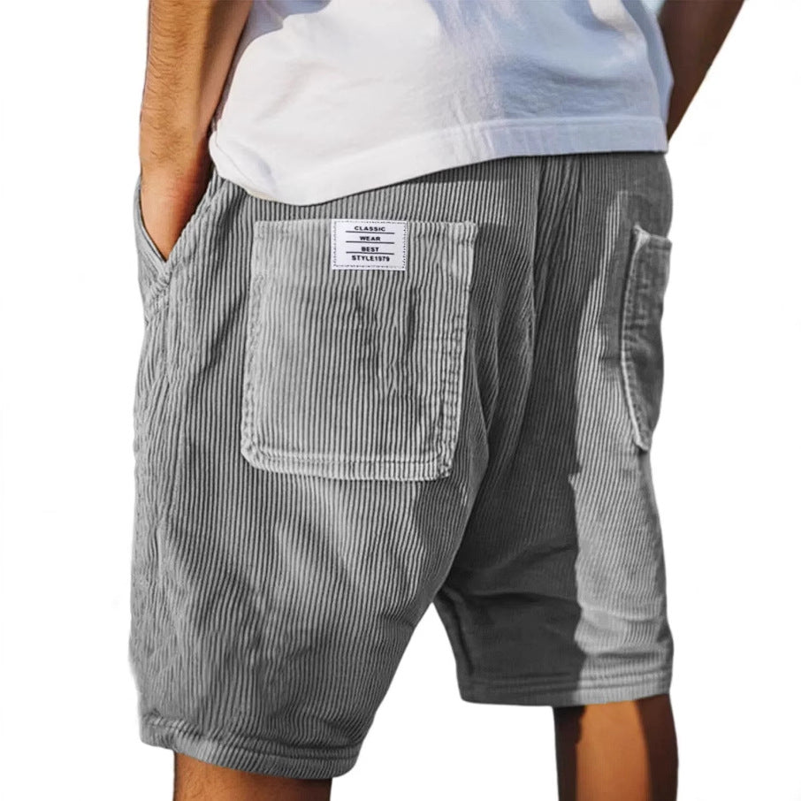 James | Men's Comfort Modern Tailored Shorts-Metro Lane Plaza