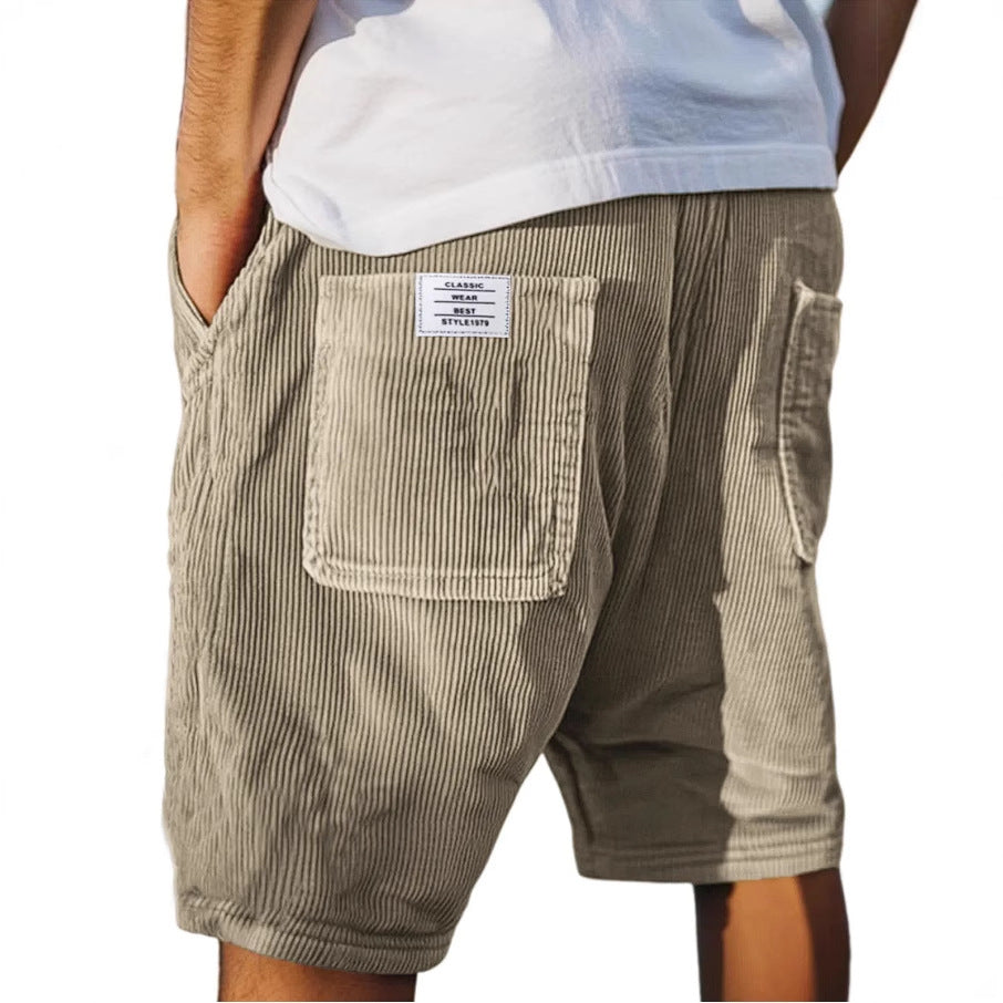 James | Men's Comfort Modern Tailored Shorts-Metro Lane Plaza