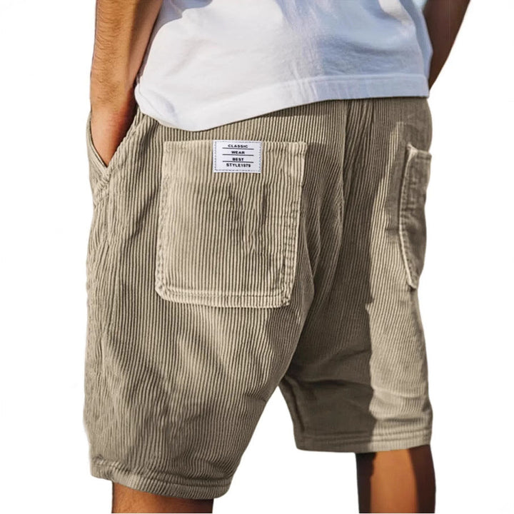 James | Men's Comfort Modern Tailored Shorts-Metro Lane Plaza