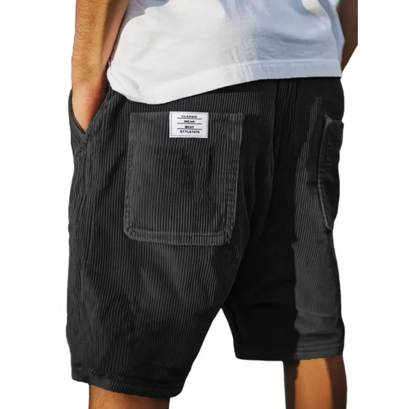 James | Men's Comfort Modern Tailored Shorts-Metro Lane Plaza