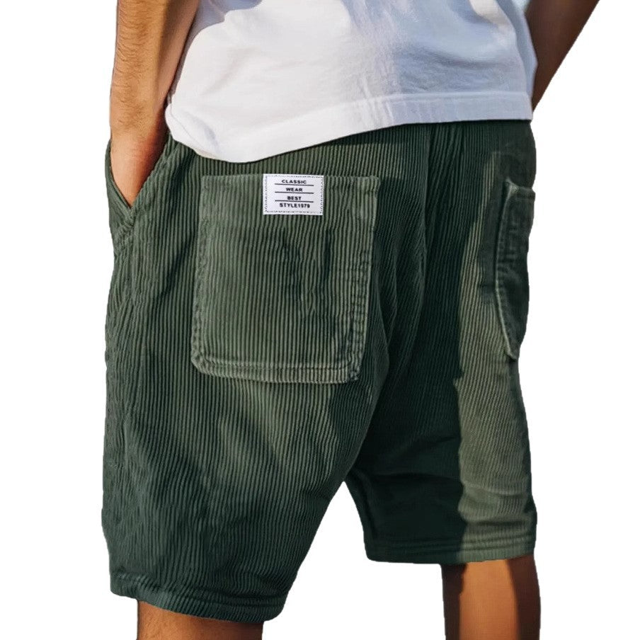 James | Men's Comfort Modern Tailored Shorts-Metro Lane Plaza