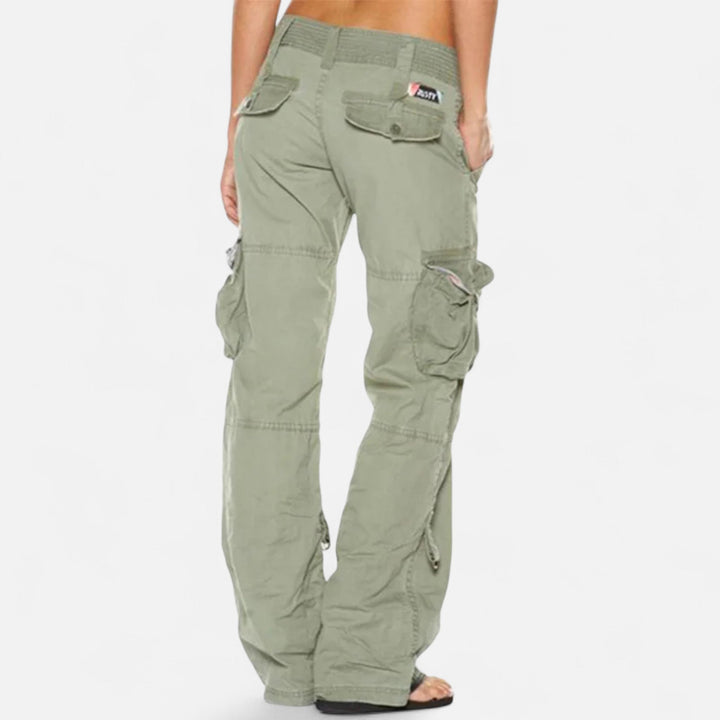 Novara | Women's Comfortable and Chic Cargo Pants-Metro Lane Plaza