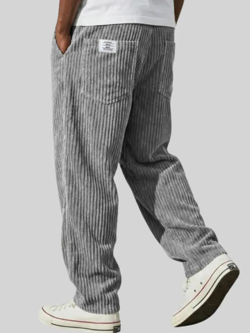 Rowan | Men's Relaxed Vintage Corduroy Trousers-Metro Lane Plaza