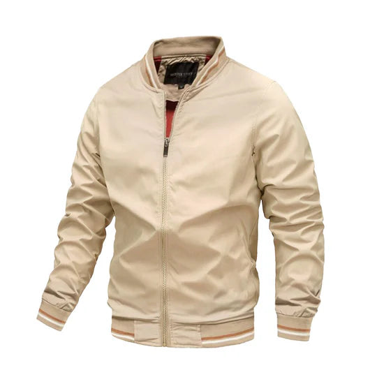 Benjamin | Men's Lightweight Comfortable Bomber Jacket-Metro Lane Plaza