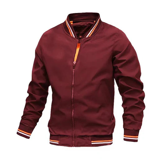Benjamin | Men's Lightweight Comfortable Bomber Jacket-Metro Lane Plaza