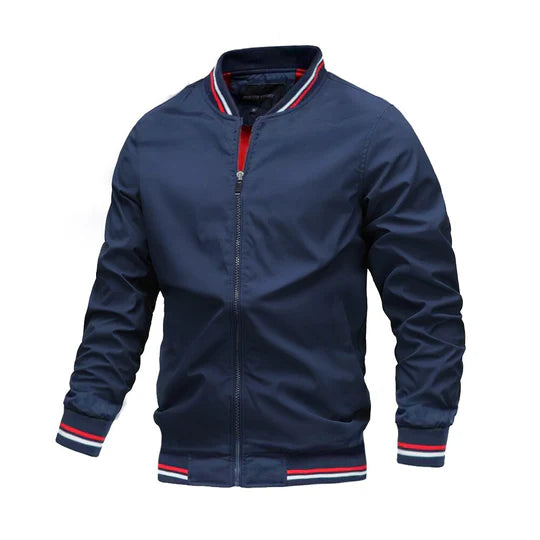 Benjamin | Men's Lightweight Comfortable Bomber Jacket-Metro Lane Plaza