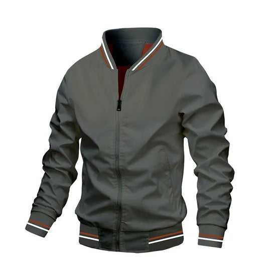 Benjamin | Men's Lightweight Comfortable Bomber Jacket-Metro Lane Plaza