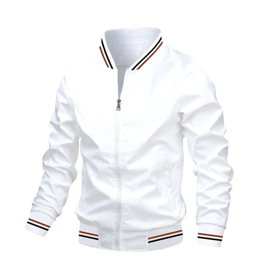 Benjamin | Men's Lightweight Comfortable Bomber Jacket-Metro Lane Plaza