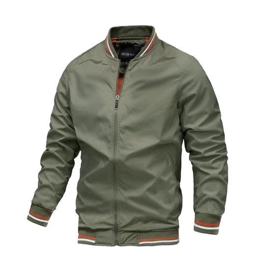 Benjamin | Men's Lightweight Comfortable Bomber Jacket-Metro Lane Plaza