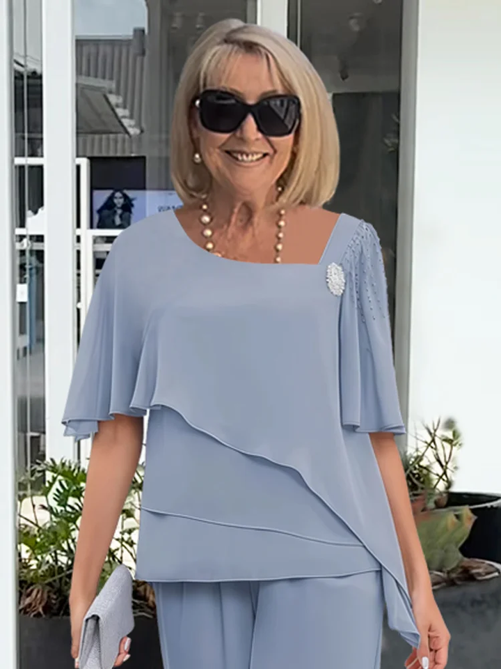 Women's Elegant 2-Piece Formal Outfit-Metro Lane Plaza