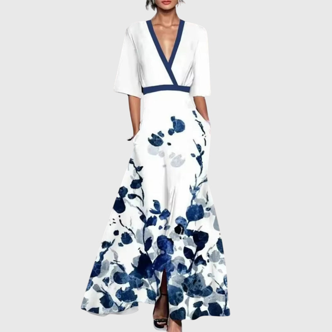 Women's Elegant Spring Dress-Metro Lane Plaza