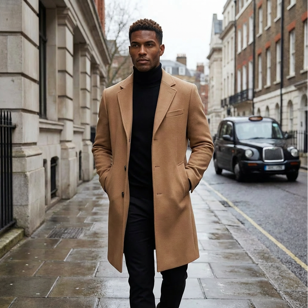 Men's Tailored Overcoat