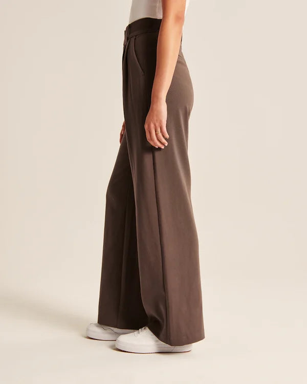 Thirza | Women's Stylish Flared Pants for Everyday Wear-Metro Lane Plaza