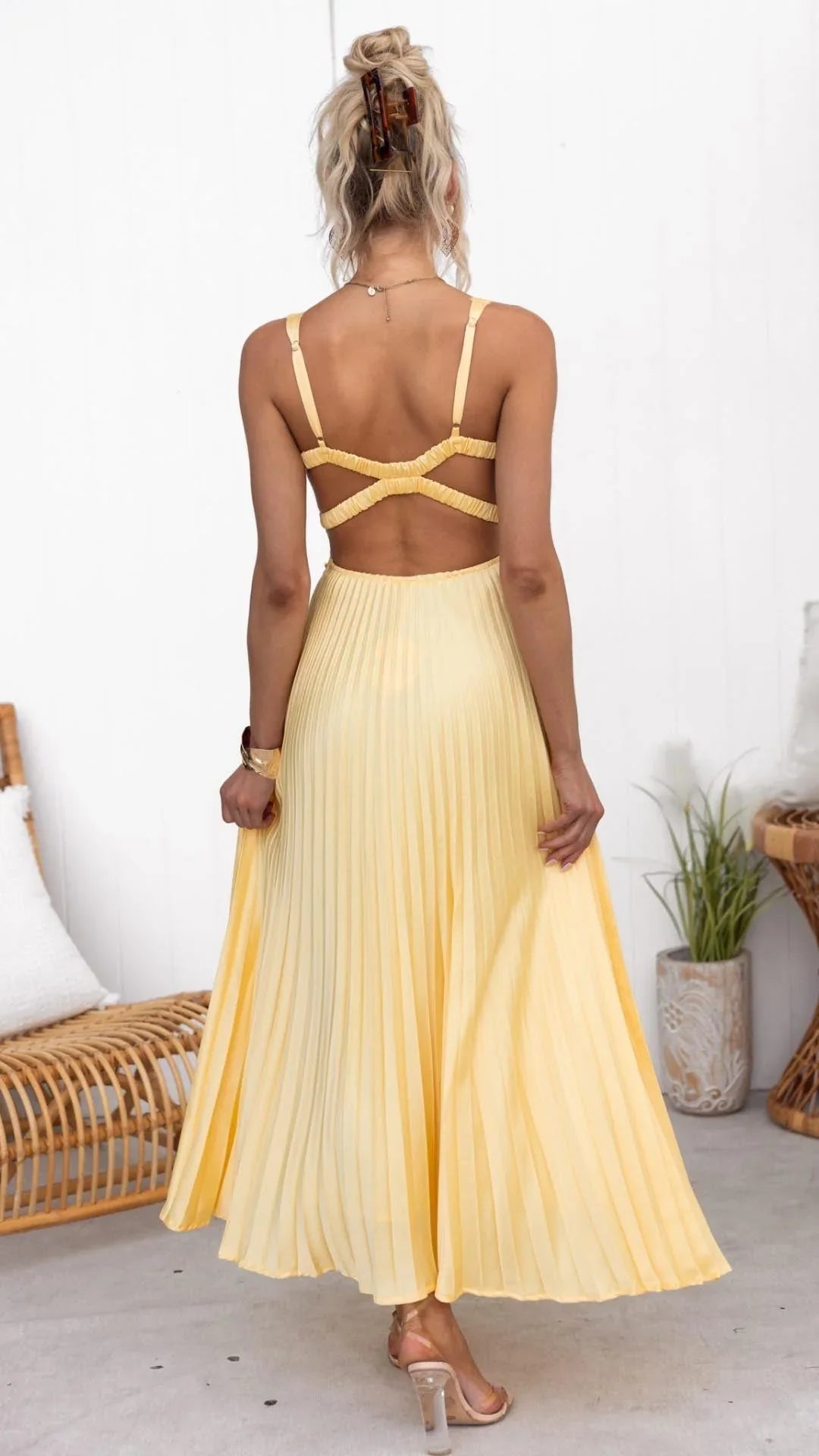 Abigail | Women's Sleeveless A-Line Maxi Dress for Summer Style-Metro Lane Plaza