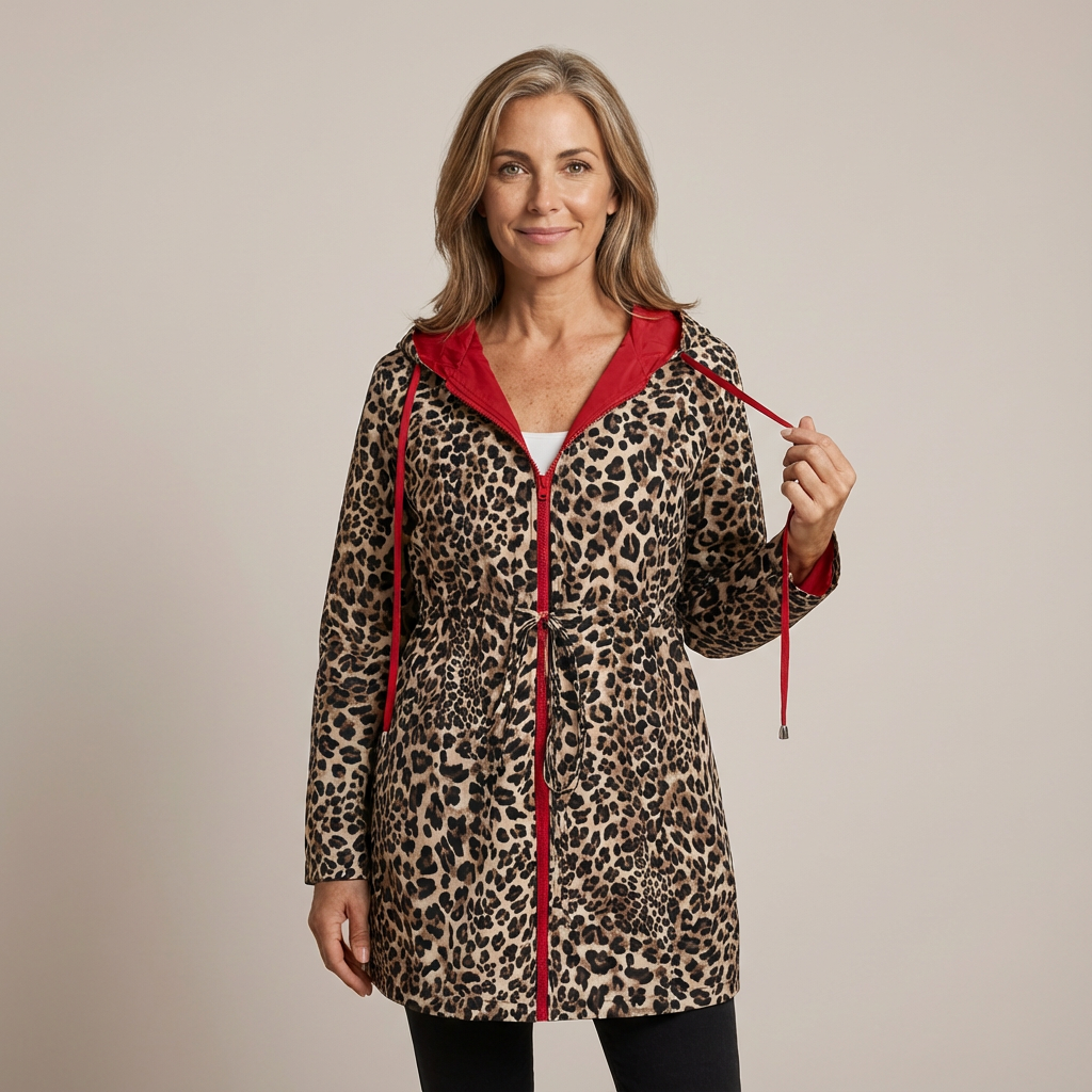 Oberbekleidung für Damen mit Leopardenmuster