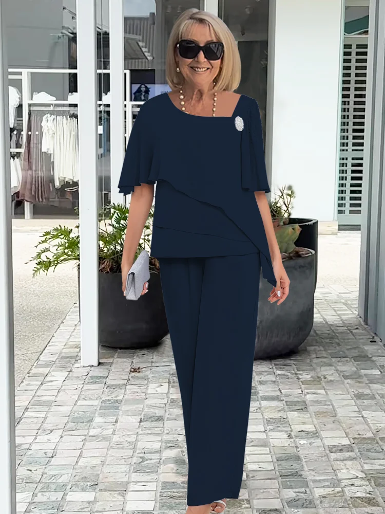 Women's Elegant 2-Piece Formal Outfit-Metro Lane Plaza