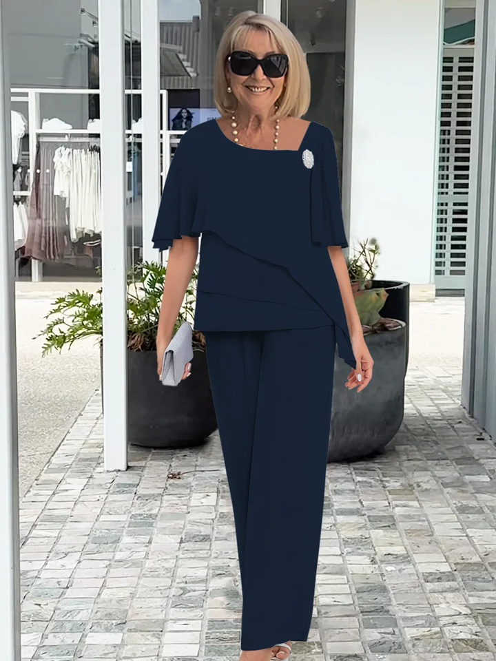 Women's Elegant 2-Piece Formal Outfit-Metro Lane Plaza