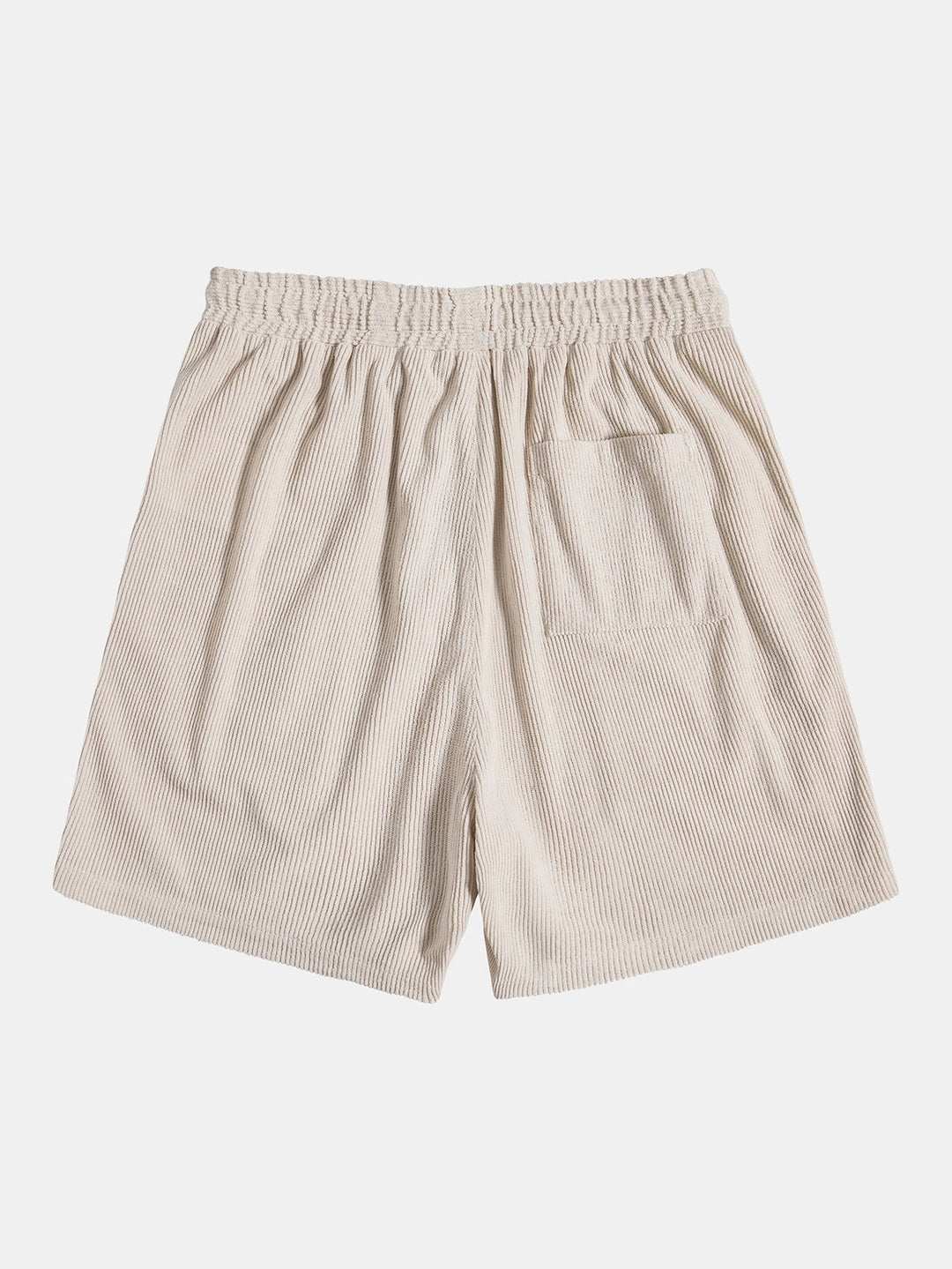 Kortärmad skjorta med knappar och shorts med dragsko för män