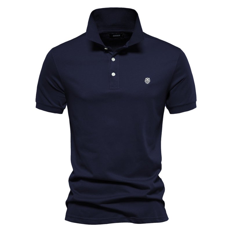 Alan | Men's Slim Fit Polo Shirt-Metro Lane Plaza