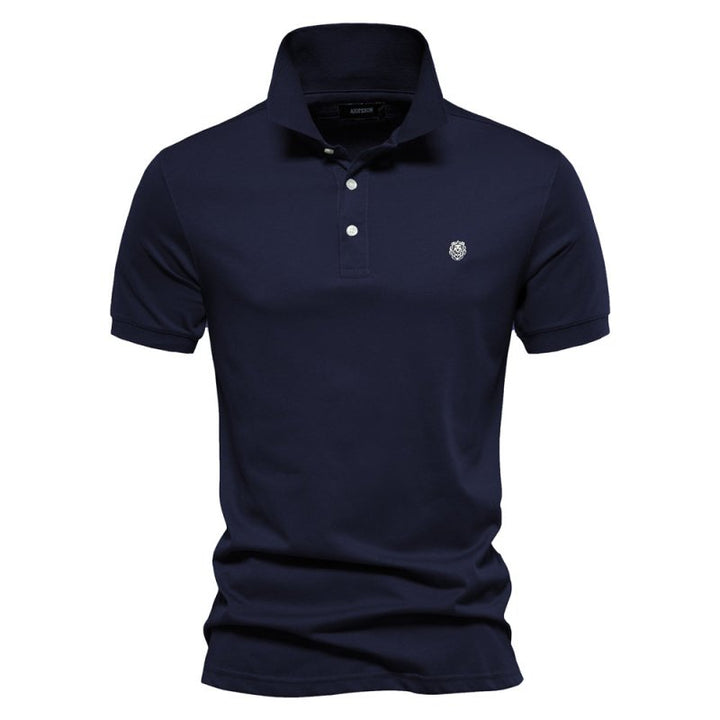 Alan | Men's Slim Fit Polo Shirt-Metro Lane Plaza