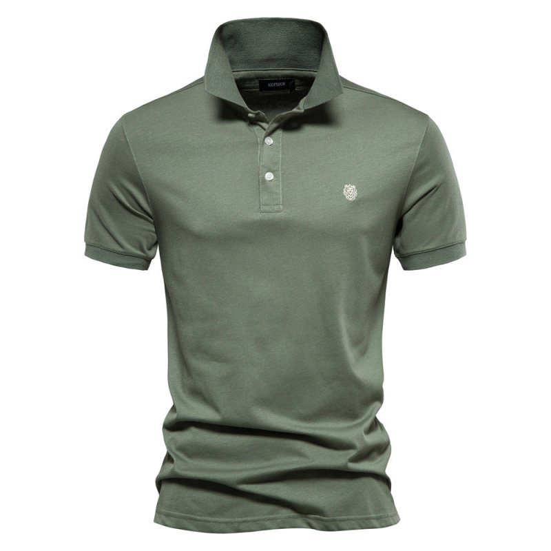 Alan | Men's Slim Fit Polo Shirt-Metro Lane Plaza