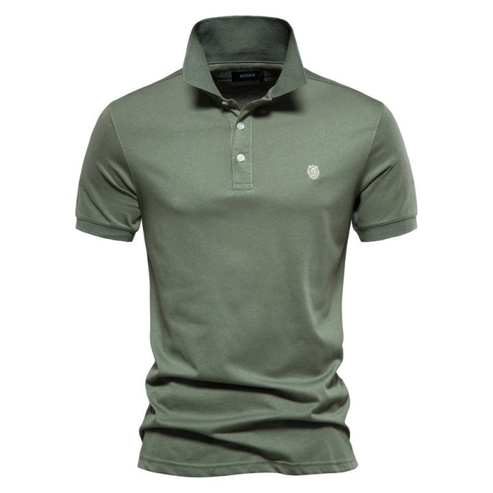 Alan | Men's Slim Fit Polo Shirt-Metro Lane Plaza