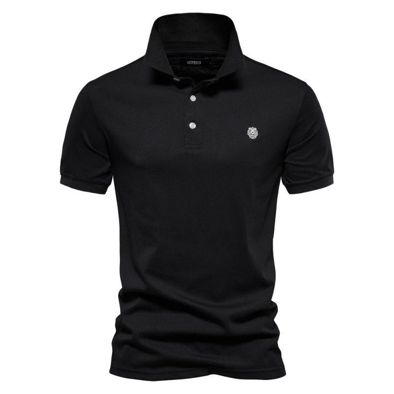 Alan | Men's Slim Fit Polo Shirt-Metro Lane Plaza