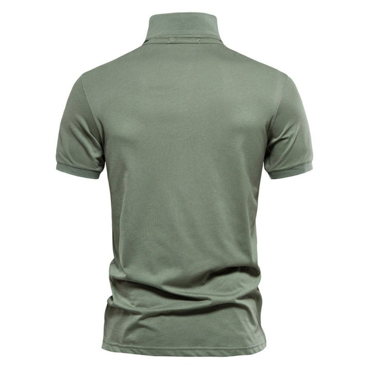 Alan | Men's Slim Fit Polo Shirt-Metro Lane Plaza