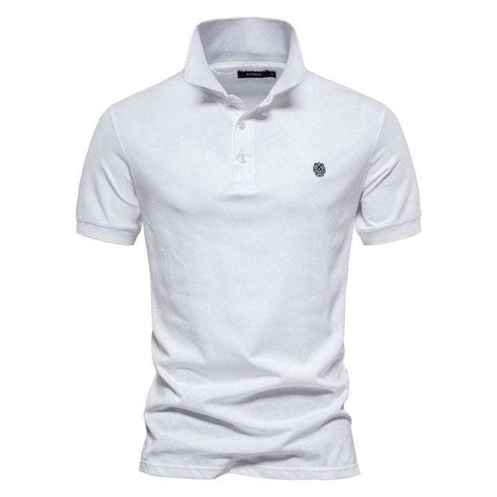 Alan | Men's Slim Fit Polo Shirt-Metro Lane Plaza