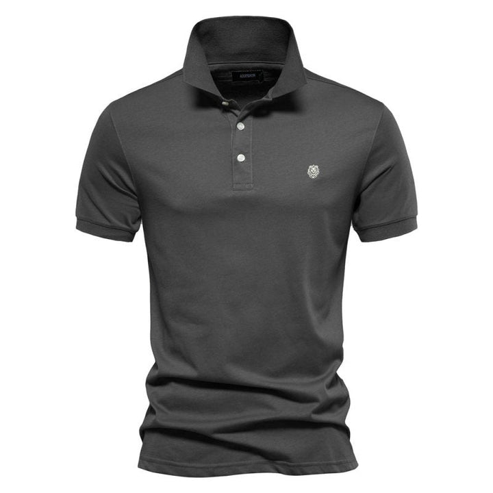 Alan | Men's Slim Fit Polo Shirt-Metro Lane Plaza