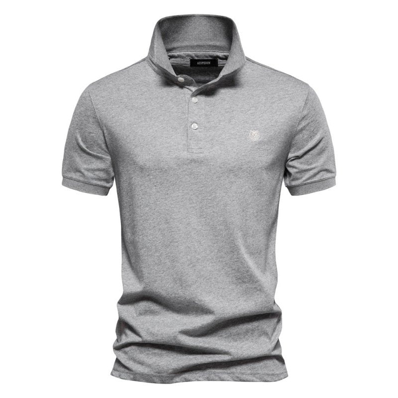 Alan | Men's Slim Fit Polo Shirt-Metro Lane Plaza