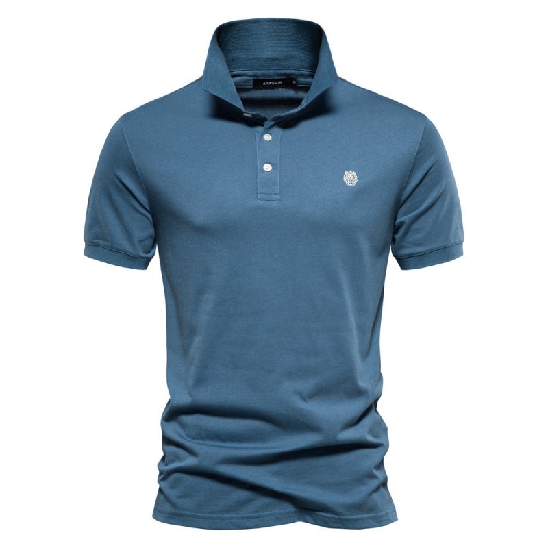 Alan | Men's Slim Fit Polo Shirt-Metro Lane Plaza