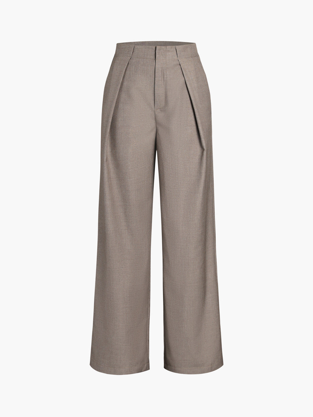 Alex | Women's Straight Pants with Solid Design and Functional Pockets-Metro Lane Plaza